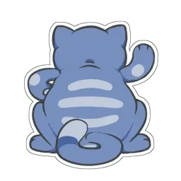 Fly The Cat sticker 5