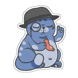 Fly The Cat sticker 7
