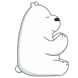 Белый медведь 2 Telegram sticker pack