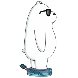 Белый медведь 2 sticker 3