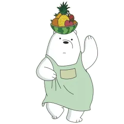 Белый медведь 2 sticker 4