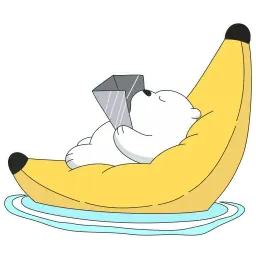 Белый медведь 2 sticker 7
