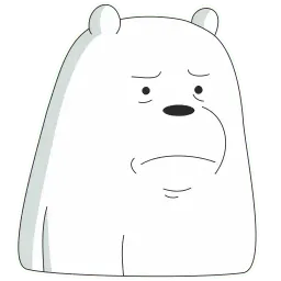 Белый медведь 2 sticker 10