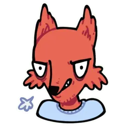 Лис программист sticker 12
