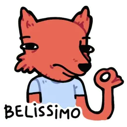 Лис программист sticker 3
