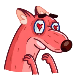 Foxy Comrade sticker 2