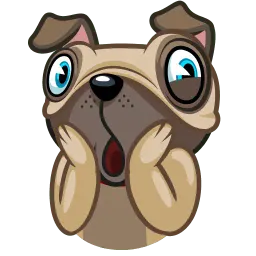 Мопс Фред sticker 4