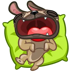 Мопс Фред sticker 8