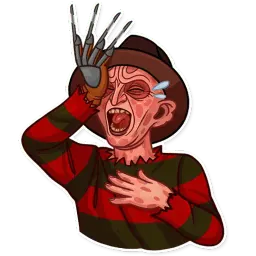 Freddy Krueger Telegram sticker pack