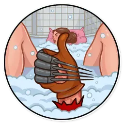 Freddy Krueger sticker 3