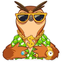 Freelance Owl sticker 7