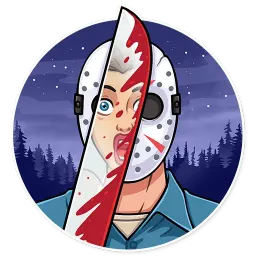 Jason Voorhees sticker 4