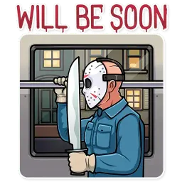 Jason Voorhees sticker 6