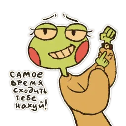 Лягушка sticker 12