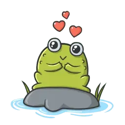 Лягушка sticker 12
