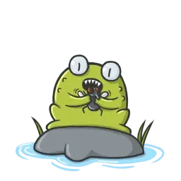 Лягушка sticker 8