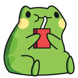 Froggy sticker 2