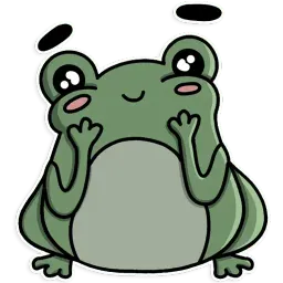 Frog's Fine Box Telegram sticker pack