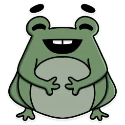 Frog's Fine Box sticker 3