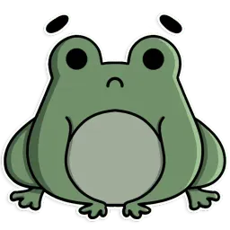 Frog's Fine Box sticker 5