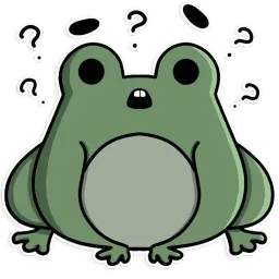 Frog's Fine Box sticker 8