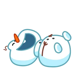 Снеговик Telegram sticker pack