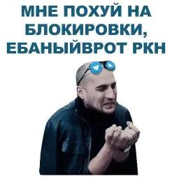 Fuck РКН sticker 12