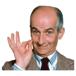 Луи де Фюнес Telegram sticker pack