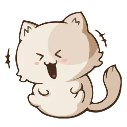 Забавный котик Telegram sticker pack