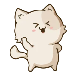 Забавный котик sticker 5