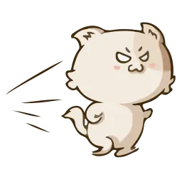 Забавный котик sticker 7