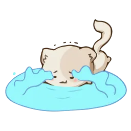 Забавный котик sticker 9