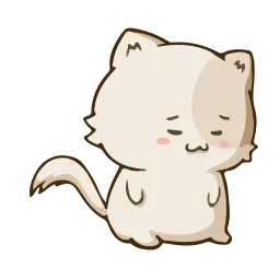Забавный котик sticker 10