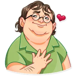Gabe Newell sticker 6