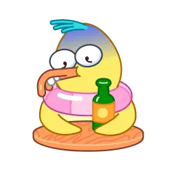 Утка Гаджик sticker 11