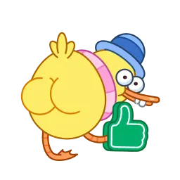 Утка Гаджик sticker 3