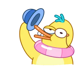 Утка Гаджик sticker 10