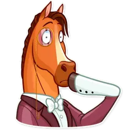 Gentleman Horse sticker 12