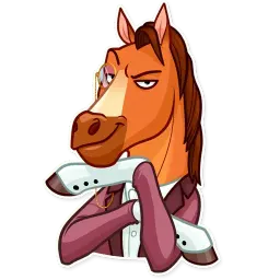 Gentleman Horse sticker 3