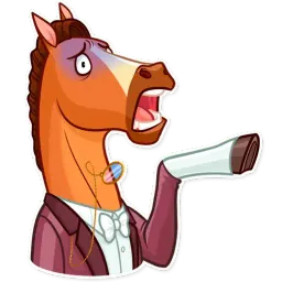Gentleman Horse sticker 4