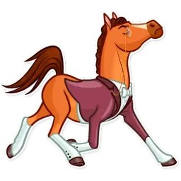 Gentleman Horse sticker 8
