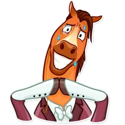 Gentleman Horse sticker 9