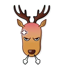 Elk George sticker 11