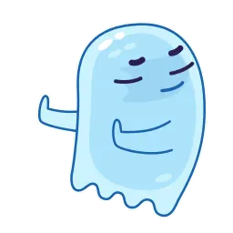 Привидение sticker 9
