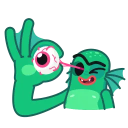 Существо sticker 6