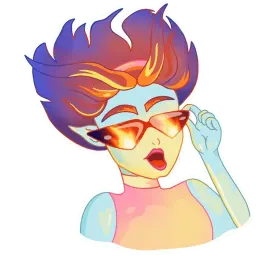 Девочка пришелец sticker 8