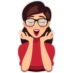 Girl Loves Books Telegram sticker pack