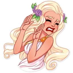 Влюбленная девушка sticker 12