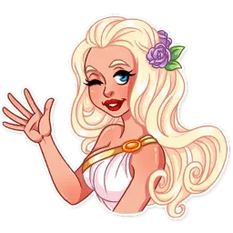 Влюбленная девушка sticker 5