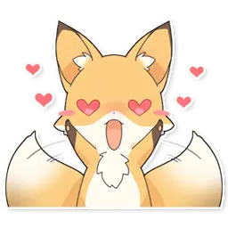 Girly Fox Remastered sticker 2